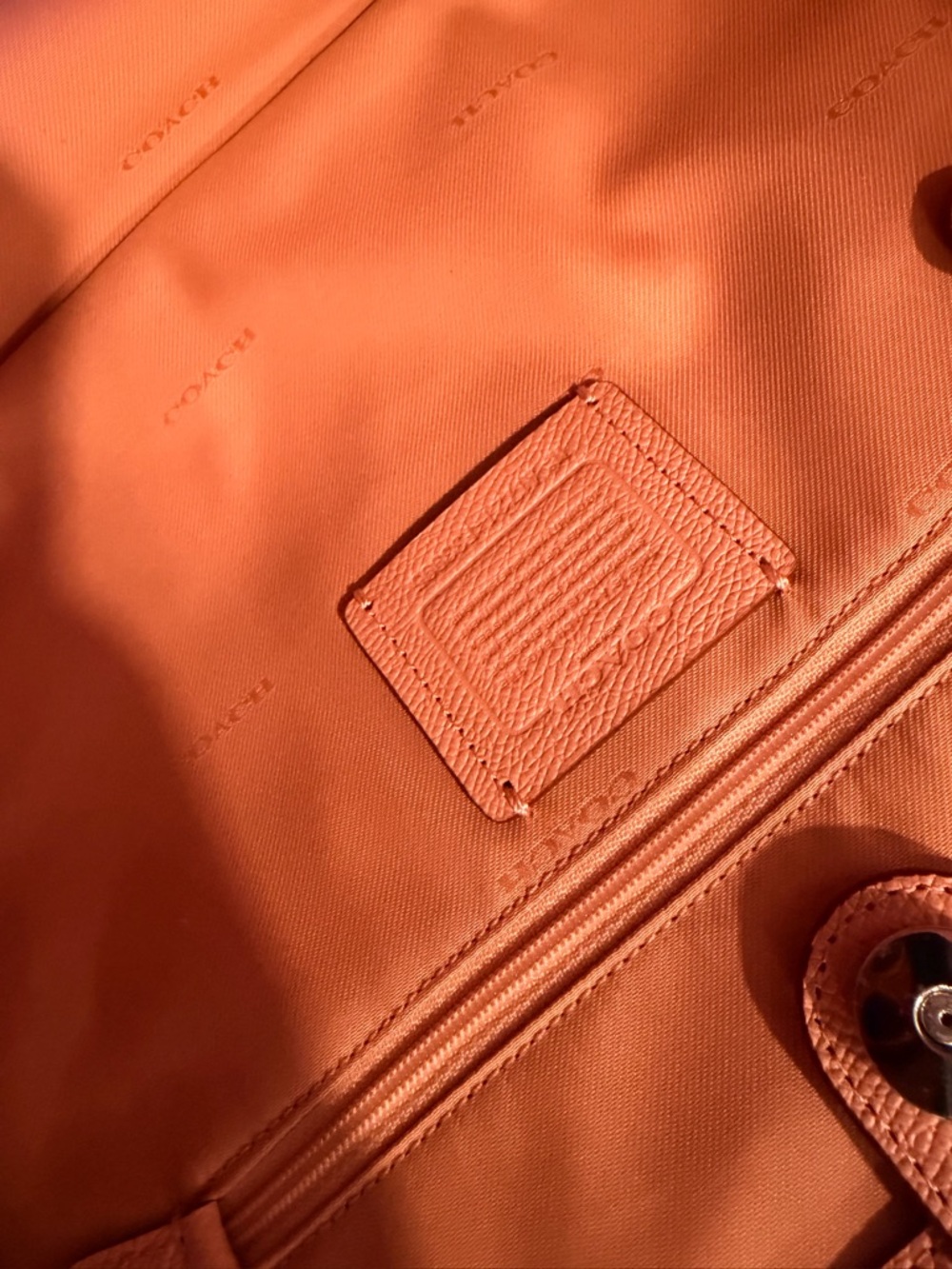 Coach Crosby Carryall In Crossgrain Leather NWOT - Picture 4 of 6